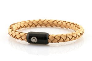 bracelet-man-Bootsmann-8-Neptn-Leder-TRIDENT-natural-brown