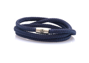 neptn women bracelet JUNO Anker Stahl Triple 4 ocean rope