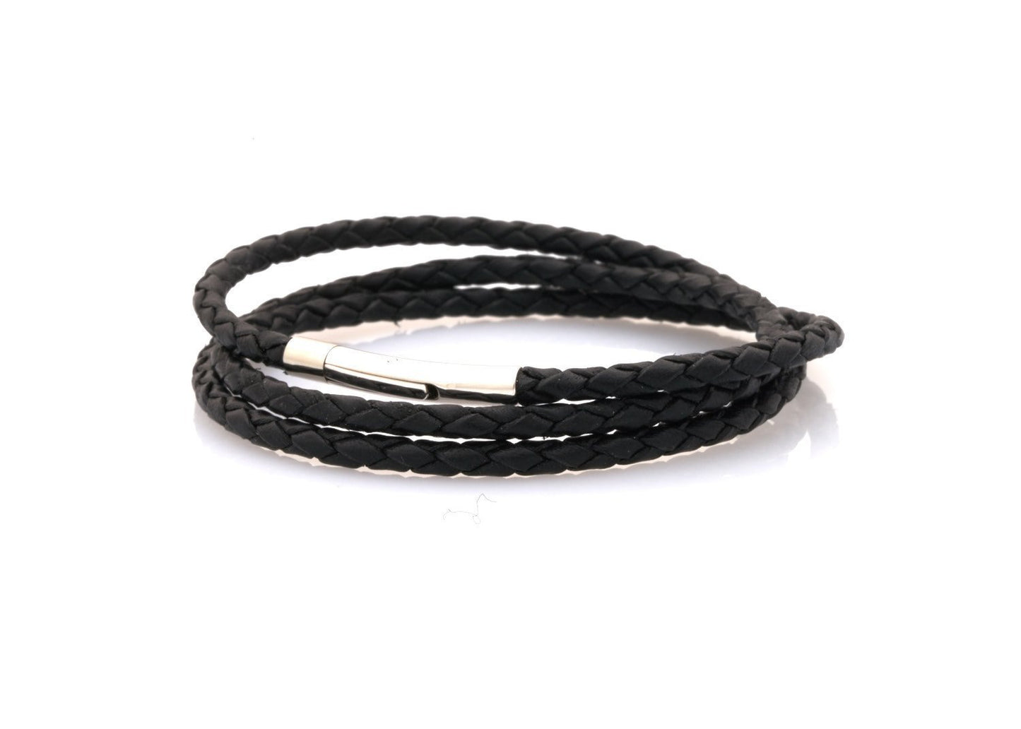 bracelet-woman-Venus-Neptn-Rhodium-3-schwarz-triple-leather