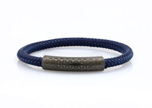 neptn women bracelet MINERVA F.o.L. Schwarz single 6 ocean rope
